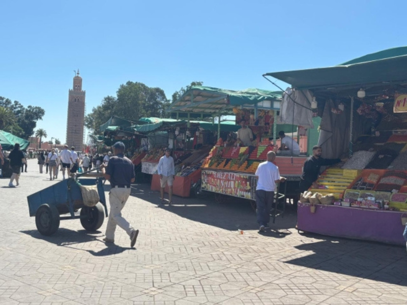 انطلاق أشغال إعادة تهيئة ساحة جامع الفنا بمراكش: مشروع يعيد الاعتبار للمعلمة التاريخية انطلاق أشغال إعادة تهيئة ساحة جامع الفنا بمراكش: مشروع يعيد الاعتبار للمعلمة التاريخية