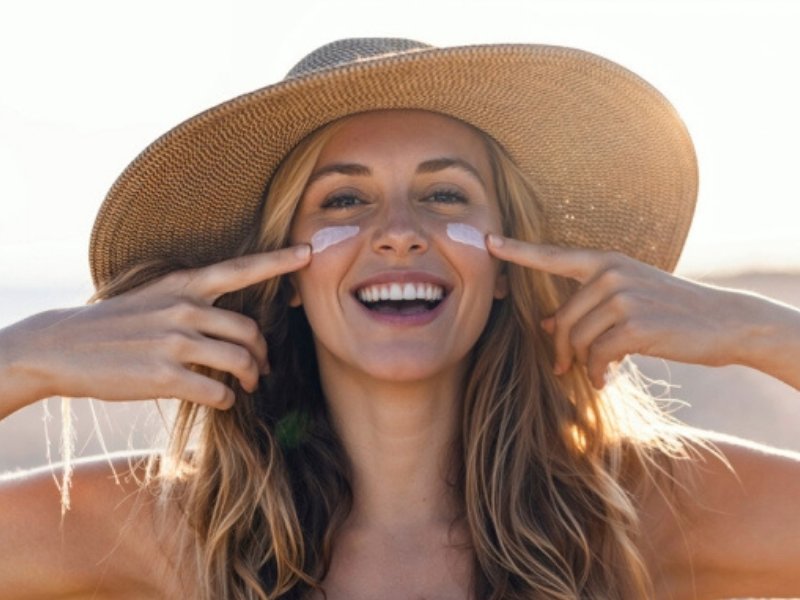 حماية البشرة من أشعة الشمس: أهمية الوقاية خلال فصل الصيف حماية البشرة من أشعة الشمس: أهمية الوقاية خلال فصل الصيف