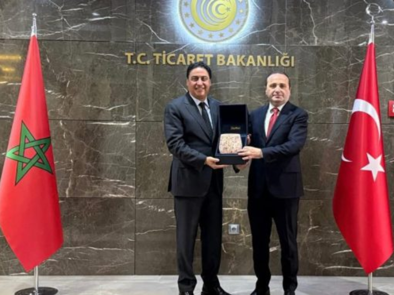 المغرب وتركيا يعززان التعاون الاقتصادي ويراجعان اتفاق التبادل الحر المغرب وتركيا يعززان التعاون الاقتصادي ويراجعان اتفاق التبادل الحر