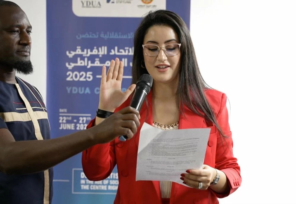 ​مروة الأنصاري: صوت مغربي على رأس اتحاد الشباب الديمقراطيين فإفريقيا