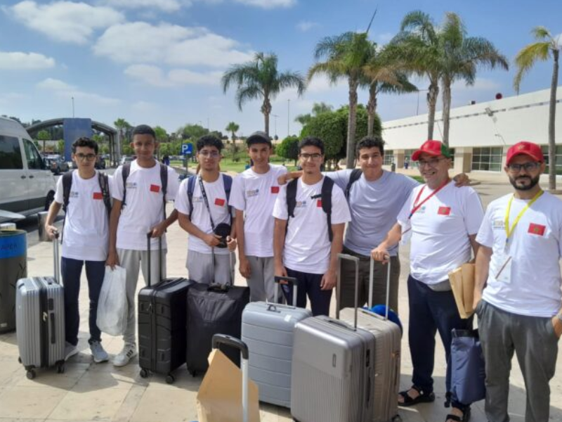 الفريق الوطني المغربي يتوجه إلى أستراليا للمشاركة في أولمبياد الرياضيات 2025 الفريق الوطني المغربي يتوجه إلى أستراليا للمشاركة في أولمبياد الرياضيات 2025