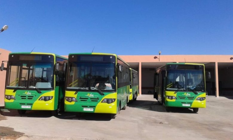 الرشيدية تنضم إلى حركة تحديث النقل الحضري بالحافلات على الصعيد الوطني