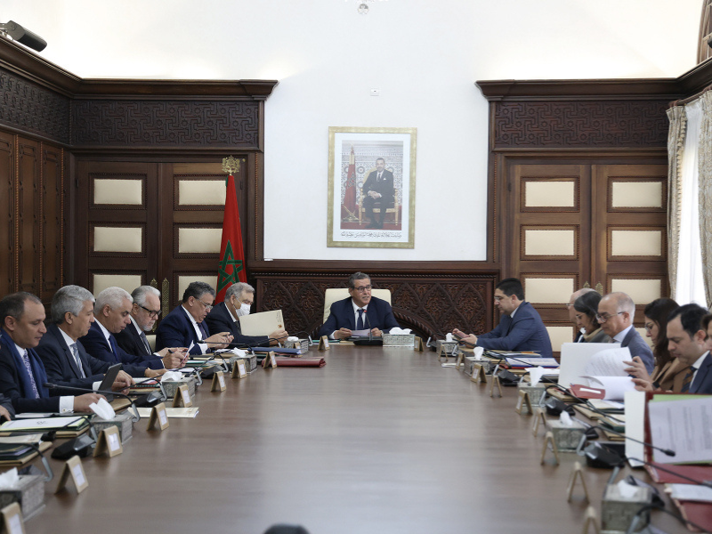 انعقاد مجلس الحكومة المغربي الخميس المقبل برئاسة عزيز أخنوش