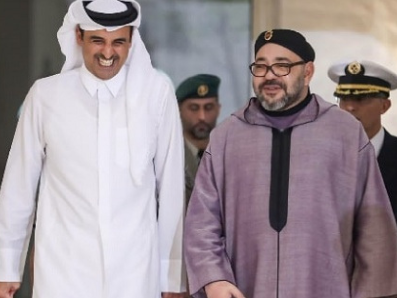 أمير قطر يهنئ الملك محمد السادس بمناسبة عيد العرش