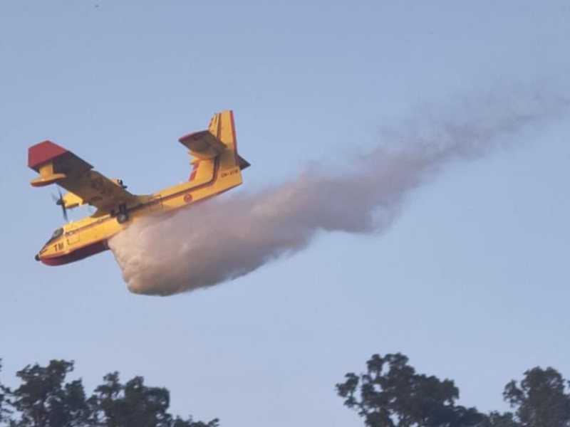 المغرب يرسل طائرتين من طراز “كنادير” لمساندة البرتغال في مكافحة حرائق الغابات المغرب يرسل طائرتين من طراز “كنادير” لمساندة البرتغال في مكافحة حرائق الغابات