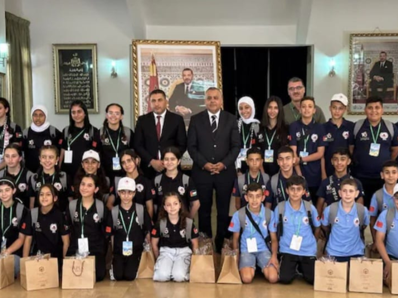 أطفال القدس يزورون تطوان في إطار المخيم الصيفي "حارة المغاربة" أطفال القدس يزورون تطوان في إطار المخيم الصيفي "حارة المغاربة"