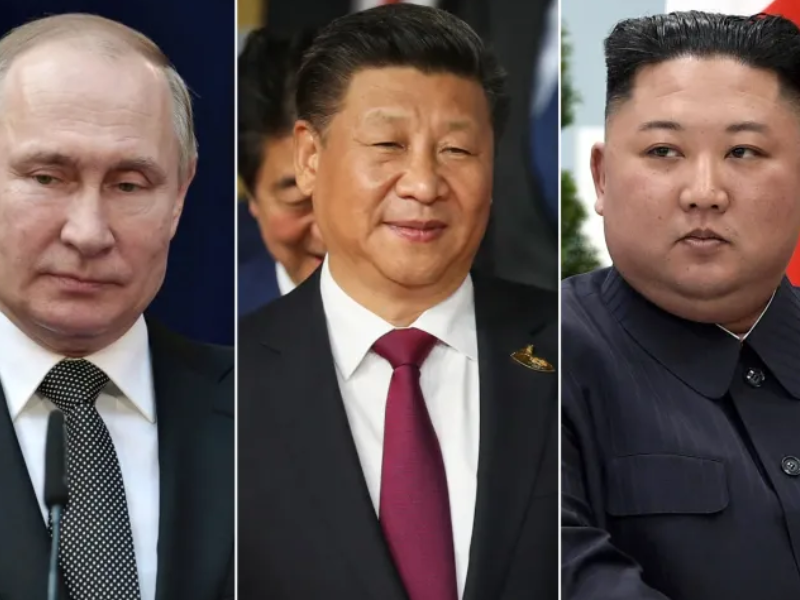 بوتين وشي وكيم يجتمعون في بكين الأسبوع المقبل