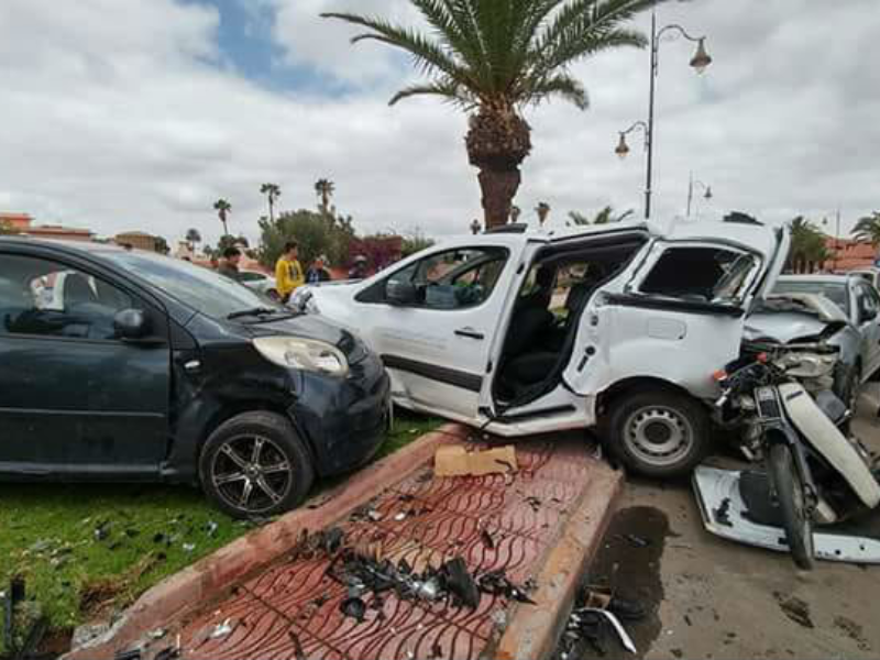ارتفاع حوادث السير بالمناطق الحضرية : 29 وفاة و2962 إصابة خلال أسبوع واحد