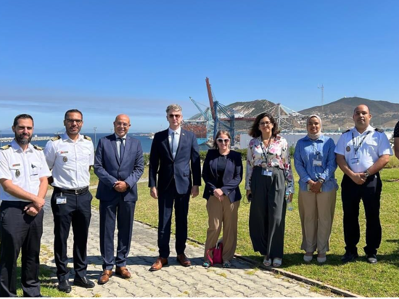 المغرب وجهة استراتيجية : زيارة أمريكية رفيعة المستوى لميناء طنجة المتوسط