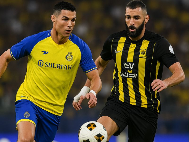 كلاسيكو النار.. النصر والاتحاد على أعتاب المواجهة الكبرى كلاسيكو النار.. النصر والاتحاد على أعتاب المواجهة الكبرى