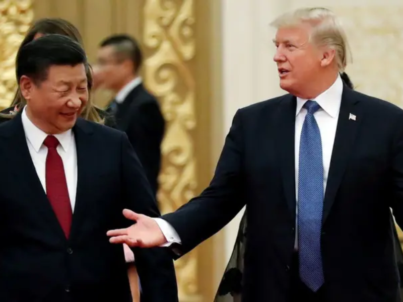 ترامب يعرب عن تفاؤله قبل اجتماعه المرتقب مع الرئيس الصيني