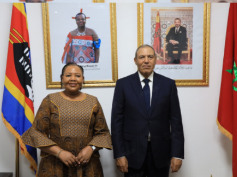 إيسواتيني تجدد دعمها الثابت لمغربية الصحراء وتشيد بالتنمية المتواصلة في الأقاليم الجنوبية إيسواتيني تجدد دعمها الثابت لمغربية الصحراء وتشيد بالتنمية المتواصلة في الأقاليم الجنوبية