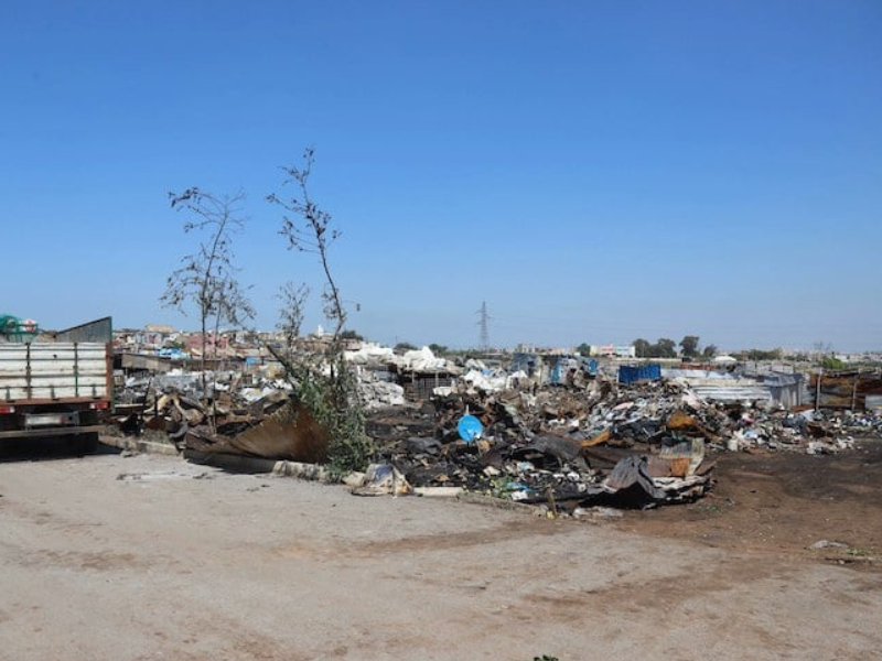 حملة واسعة لإخلاء الأراضي الفلاحية من المتلاشيات والخردة بإقليم مديونة