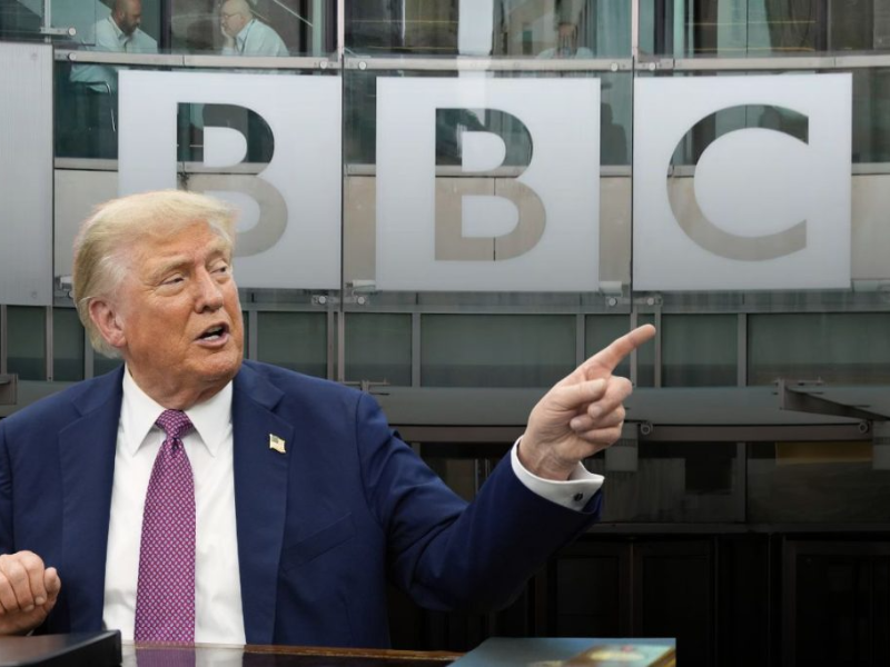 بي بي سي تعتذر لترامب  وترفض طلب التعويض