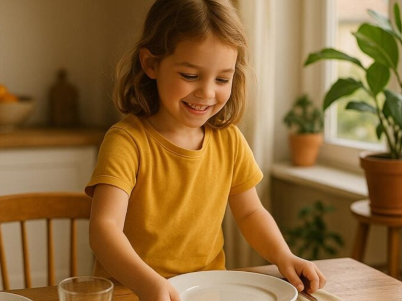 الأعمال المنزلية للأطفال: 20 مهمة يمكنهم القيام بها بسهولة في البيت