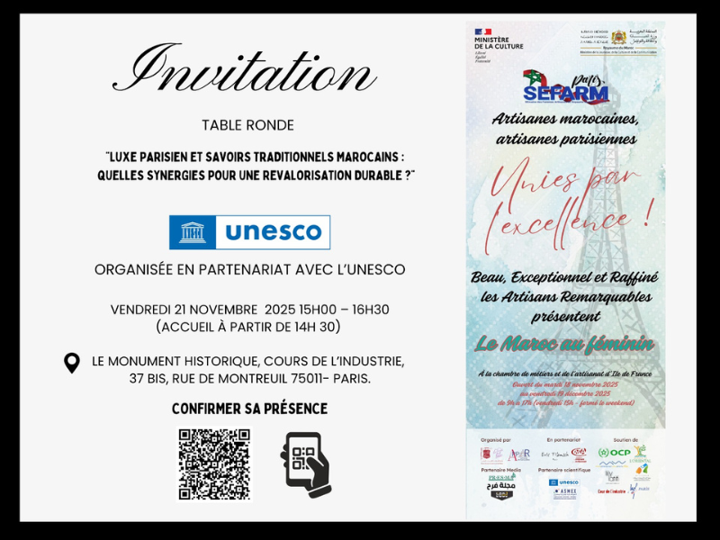 حين يلتقي بهاءُ الحِرفة بألقِ الفخامة: قراءة في مسارات التلاقي المغربي-الباريسي