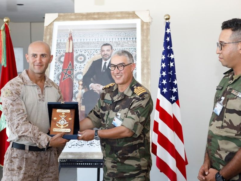 المارينز المغربي والأميركي ينهون تدريبات ميدانية متقدمة في الحسيمة