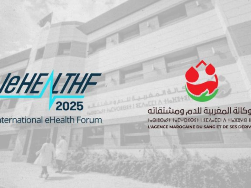 وكالة المغربية للدم تعرض رؤيتها في المنتدى الدولي للصحة الرقمية
