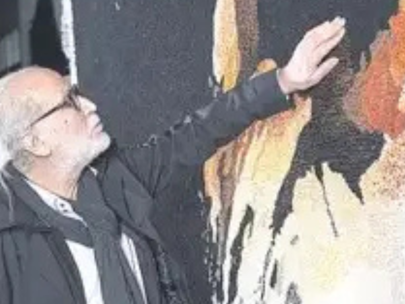 معرض استعادي يبرز مسيرة الفنان المغربي كريم بناني