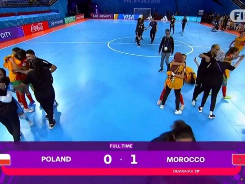 لبؤات الأطلس يتأهلن لأول مرة إلى دور الـ16 في البطولة العالمية لكرة القدم داخل القاعة