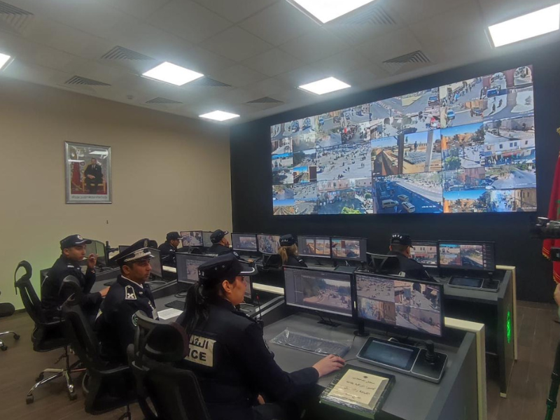 افتتاح قاعة متطورة للمراقبة والتحكم بالكاميرات لتعزيز الأمن في المدينة العتيقة بمراكش