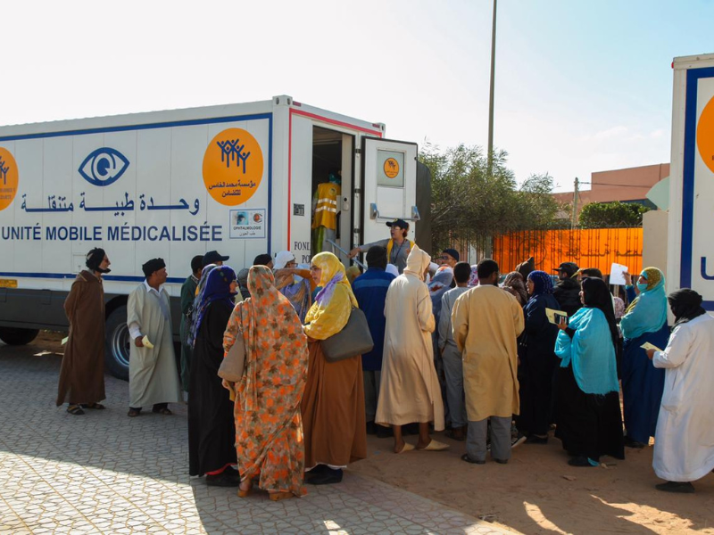 مؤسسة محمد الخامس للتضامن تنظّم حملة طبية–جراحية كبرى لفائدة ساكنة السمارة