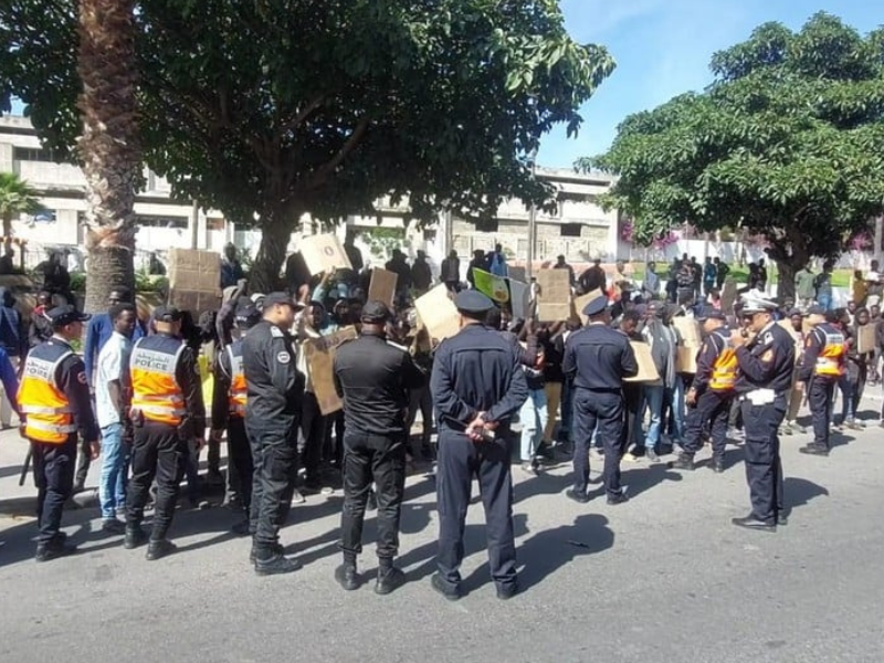 ​ليلة فوضى في حي التيسير بالدار البيضاء إثر أعمال عنف لمهاجرين غير نظاميين