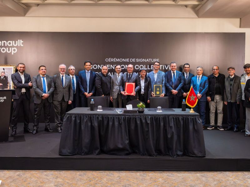 "رونو المغرب" تعزز نموذجها الاجتماعي بتوقيع اتفاقيات جماعية جديدة مع النقابات