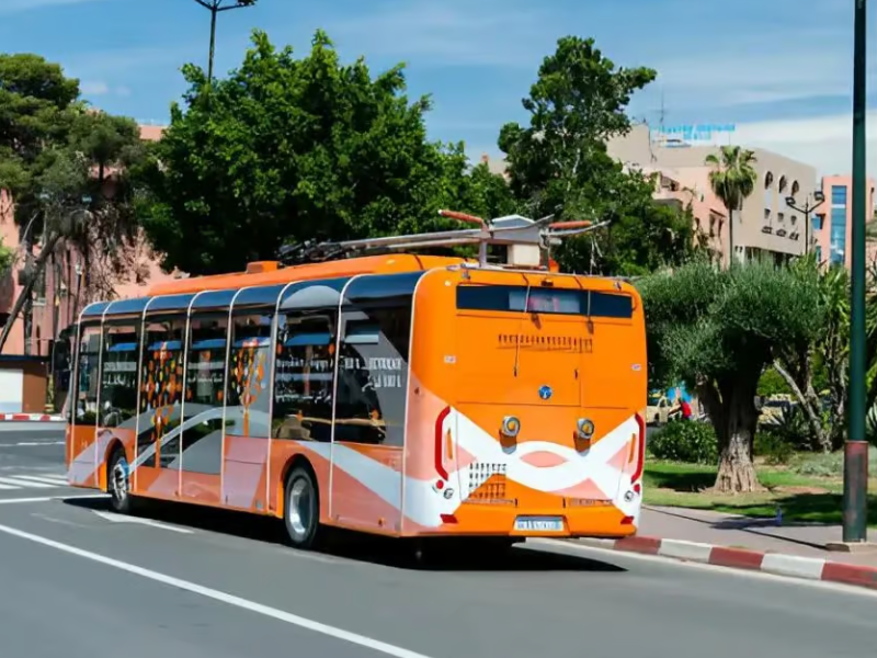 مراكش تطلق أسطولاً جديداً من الحافلات لتحديث النقل الحضري