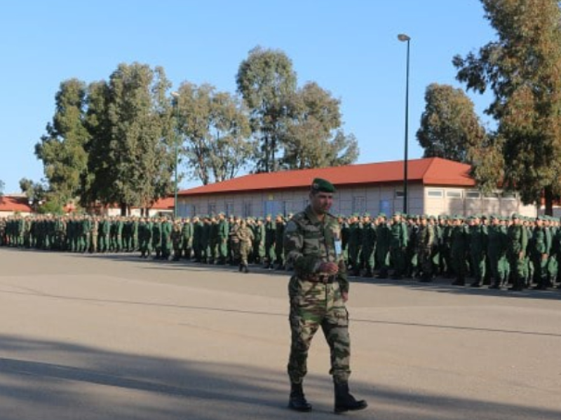 700 مجند ينهون المرحلة الأولى من الخدمة العسكرية بالدار البيضاء