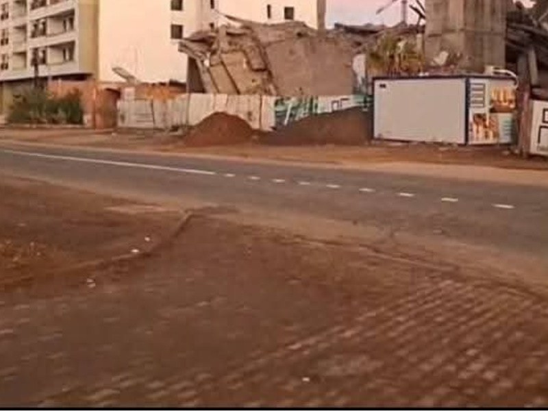 انهيار عمارة في طور البناء بالحي الشتوي بمراكش دون تسجيل خسائر بشرية