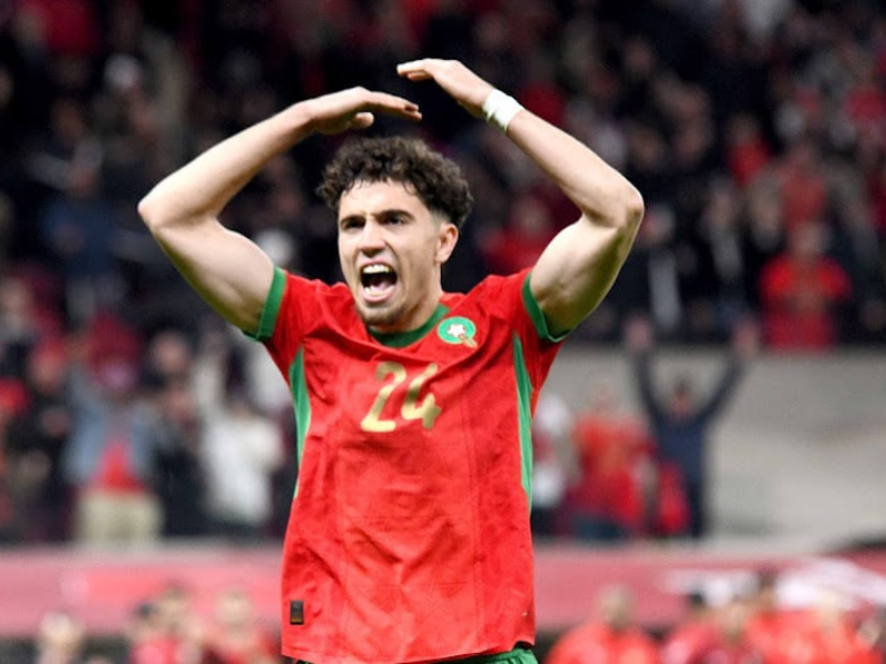 نائل العيناوي… نجم صاعد يقود أسود الأطلس في كأس إفريقيا 2025