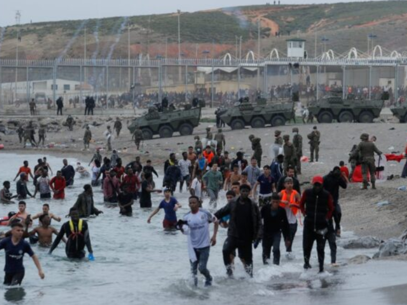 172 حالة عبورفي أقل من نصف شهر: سبتة تسجل قفزة غير مسبوقة في الهجرة غير النظامية