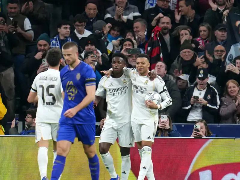 عرض هجومي مرعب… ريال مدريد يمطر موناكو بسداسية