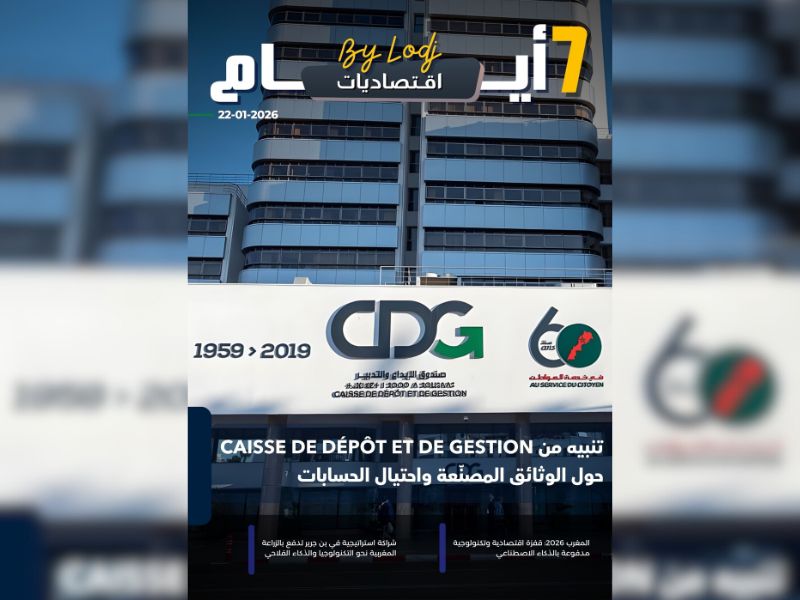 صدور مجلة 7 أيام - اقـتصاديات ليوم 22/01/2026