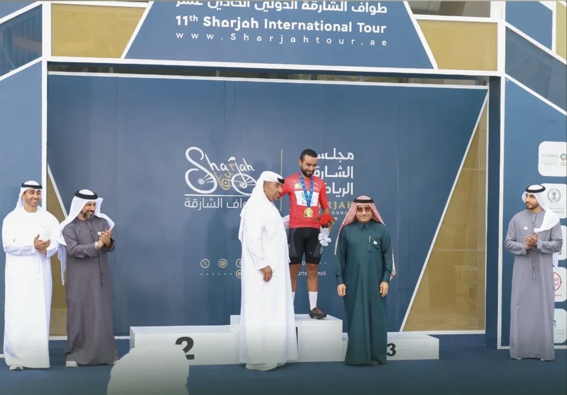تألق المغربي سليمان منوال في طواف الشارقة الدولي
