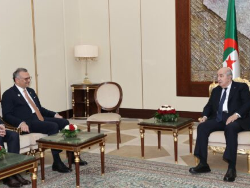 ​تبون يستقبل مستشار الرئيس الأميركي للشؤون العربية في زيارة تحمل أبعاداً سياسية ودبلوماسية