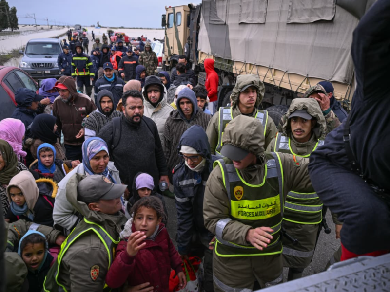 ولاية جهة طنجة–تطوان–الحسيمة تنفي بشكل قاطع شائعات “إحصاء” نازحي القصر الكبير بطنجة