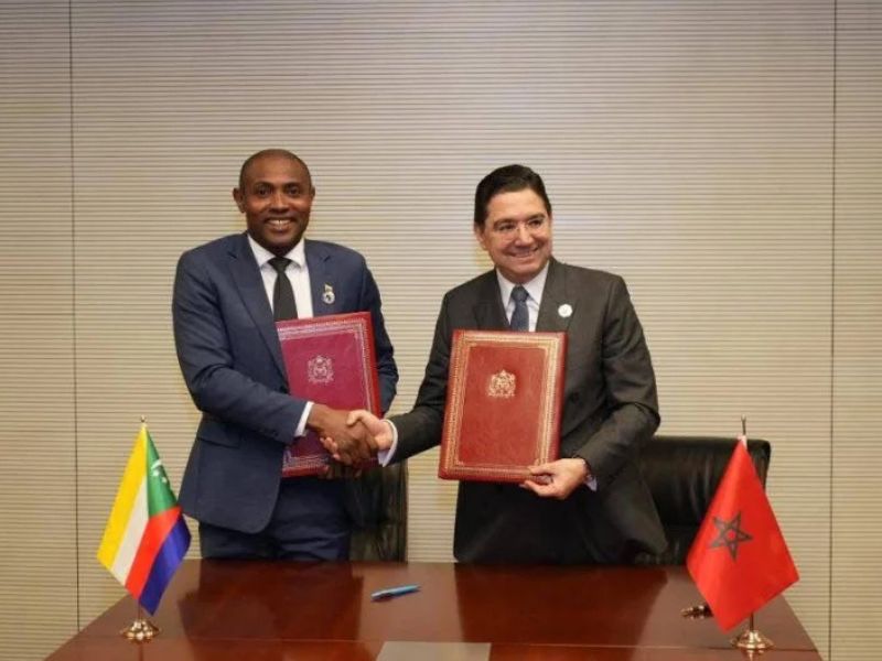 اتفاق جديد بين المغرب وجزر القمر لتسهيل تنقل الدبلوماسيين