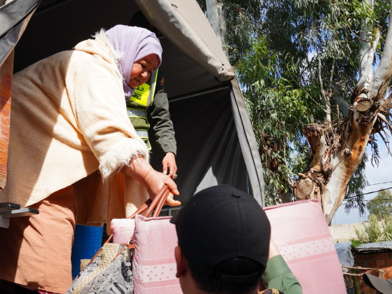 عودة آمنة وتدريجية لضحايا فيضانات العرائش انطلاقاً من عمالة المضيق-الفنيدق