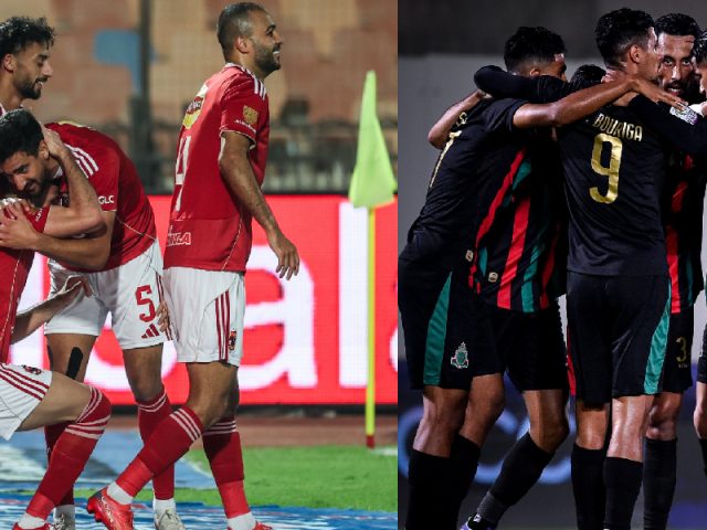 توترات في مباراة الجيش الملكي والأهلي المصري تضع "الكاف" تحت المجهر