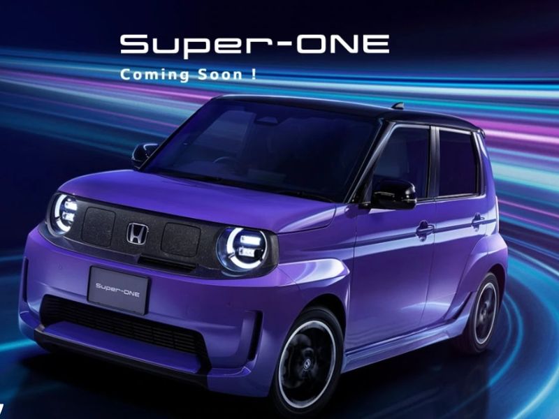 هوندا تكشف عن لمحة من سيارتها الكهربائية الصغيرة “سوبر ون”