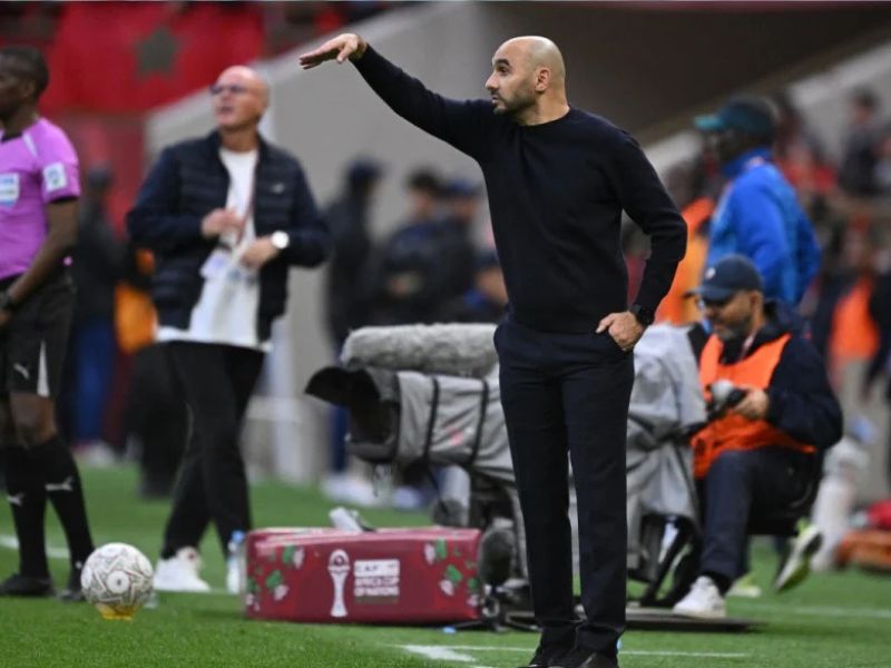 الجامعة الملكية المغربية لكرة القدم تنفي إقالة وليد الركراكي