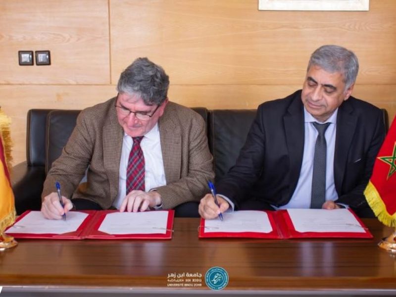 جامعة ابن زهر ومعهد ثيربانتيس يعززان التعاون الأكاديمي والثقافي بأكادير