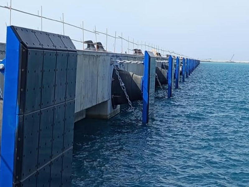 شركة يابانية تبدأ تركيب أنظمة حماية بحرية في ميناء الناظور غرب المتوسط