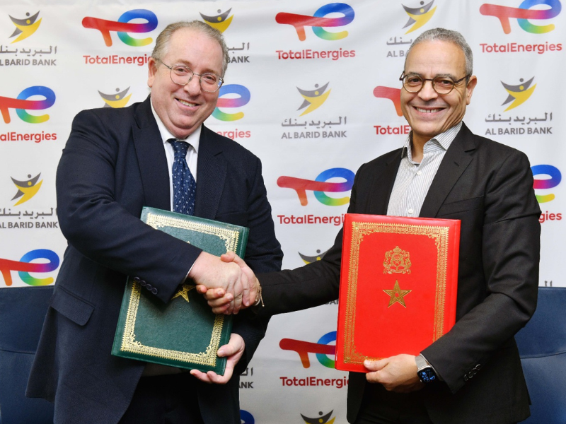 طوطال إنيرجي المغرب والبريد بنك يطلقان شراكة استراتيجية لتعزيز الخدمات المالية اليومية