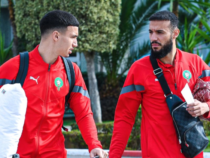 أسود الأطلس يشدون الرحال إلى مدريد لخوض وديتي الإكوادور والباراغواي