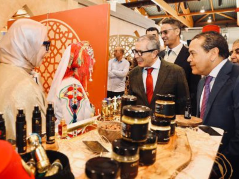 “قرية الصناعة التقليدية” ببروكسل.. نافذة على التراث المغربي الأصيل