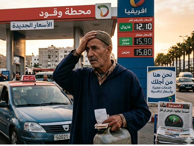 كابوس المستهلك المغربي : البنزين بـ15، 16، 17… وغدًا 18 درهم للتر ؟