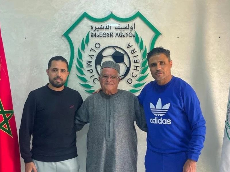 أولمبيك الدشيرة يفسخ عقد مدربه عبد الرحيم السعيدي بالتراضي